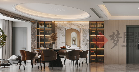 梦居&装修设计 | 现代轻奢复式大宅，主卧高级舒适的套间设计真的完全戳中审美