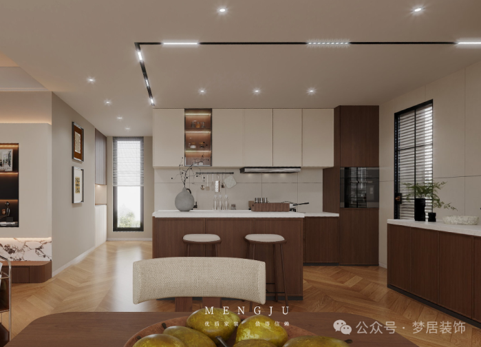 梦居&装修设计 | 150㎡现代中古设计，拾光中古，现代栖居